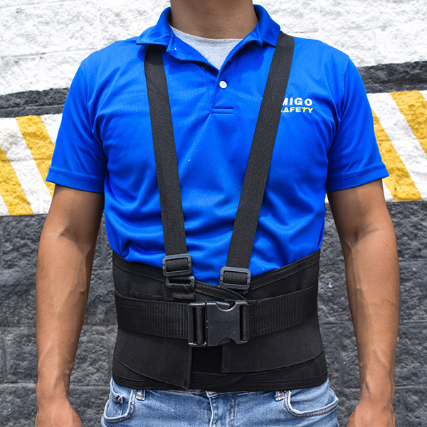 Faja Elástica con Tercer Cinto Amigo Safety Cargo Negro  AS-4250 - 3